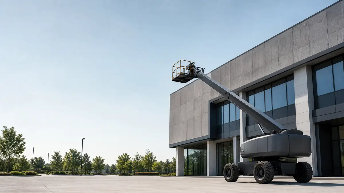 Boom Lifts jobsite access in Boise